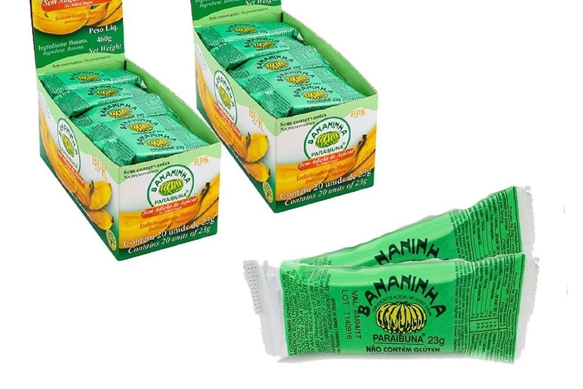 Банановая пастила (Bananinha sem açúcar)